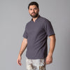 JALECA HOMEM TENDAL M/CURTA-Cinza Marengo - 139-XS-RAG-Tailors-Fardas-e-Uniformes-Vestuario-Pro