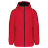 Parka com capuz de material reciclado unisex-Red-XS-RAG-Tailors-Fardas-e-Uniformes-Vestuario-Pro