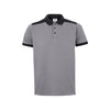 Polo Bicolor m\curta-Cinza-XS-RAG-Tailors-Fardas-e-Uniformes-Vestuario-Pro