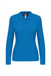 Polo Senhora m\comprida Santa Iria (2 de 2)-S-Azul Tropical-RAG-Tailors-Fardas-e-Uniformes-Vestuario-Pro