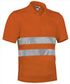 Polo de Alta Visibilidade Adamantina-Laranja Florescente-S-RAG-Tailors-Fardas-e-Uniformes-Vestuario-Pro