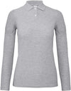 Polo de senhora ID.001 manga comprida-Heather Grey-XS-RAG-Tailors-Fardas-e-Uniformes-Vestuario-Pro