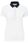Polo de senhora jersey bicolor-Branco / Azul Marinho-XS-RAG-Tailors-Fardas-e-Uniformes-Vestuario-Pro