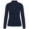 Polo jersey de senhora de manga comprida-Navy-XS-RAG-Tailors-Fardas-e-Uniformes-Vestuario-Pro