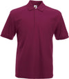 Polo piqué heavy 65/35 (63-204-0)-Burgundy-S-RAG-Tailors-Fardas-e-Uniformes-Vestuario-Pro