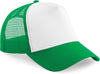SNAPBACK TRUCKER Boné com rede-Pure Verde / Branco-One Size-RAG-Tailors-Fardas-e-Uniformes-Vestuario-Pro