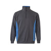 SweatShirt Bicolor c\meio fecho(1 de 2)-Cinza/Azul C-XS-RAG-Tailors-Fardas-e-Uniformes-Vestuario-Pro