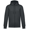 SweatShirt Reciclada c\Fecho e Capuz Malveira-Dark Grey-XS-RAG-Tailors-Fardas-e-Uniformes-Vestuario-Pro
