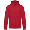 SweatShirt Reciclada c\Fecho e Capuz Malveira-Vermelho-XS-RAG-Tailors-Fardas-e-Uniformes-Vestuario-Pro