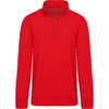 Sweatshirt 1/2 fecho-Red-XS-RAG-Tailors-Fardas-e-Uniformes-Vestuario-Pro