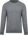Sweatshirt BIO de homem com decote redondo e mangas raglan (1 de 2)-Grey Heather-S-RAG-Tailors-Fardas-e-Uniformes-Vestuario-Pro