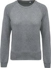 Sweatshirt BIO de senhora com decote redondo e mangas raglan (1 de 2)-Grey Heather-XS-RAG-Tailors-Fardas-e-Uniformes-Vestuario-Pro