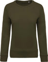Sweatshirt BIO de senhora com decote redondo e mangas raglan (1 de 2)-Mossy Verde-XS-RAG-Tailors-Fardas-e-Uniformes-Vestuario-Pro