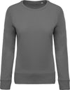 Sweatshirt BIO de senhora com decote redondo e mangas raglan (1 de 2)-Storm Grey-XS-RAG-Tailors-Fardas-e-Uniformes-Vestuario-Pro