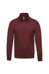 Sweatshirt com 1 /2 fecho (2 de 2 )-Wine-XS-RAG-Tailors-Fardas-e-Uniformes-Vestuario-Pro