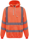 Sweatshirt com capuz de alta visibilidade-Hi Vis Laranja-S-RAG-Tailors-Fardas-e-Uniformes-Vestuario-Pro