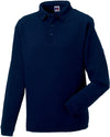 Sweatshirt com colarinho tipo polo Heavy Duty-French Azul Marinho-S-RAG-Tailors-Fardas-e-Uniformes-Vestuario-Pro