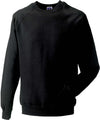 Sweatshirt com mangas raglan-Preto-M-RAG-Tailors-Fardas-e-Uniformes-Vestuario-Pro