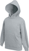 Sweatshirt de criança Classic com capuz (62-043-0)-Heather Grey-5/6-RAG-Tailors-Fardas-e-Uniformes-Vestuario-Pro