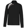 Sweatshirt de treino meio fecho-Black / White / Storm Grey-XS-RAG-Tailors-Fardas-e-Uniformes-Vestuario-Pro