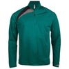 Sweatshirt de treino meio fecho-Dark Green / Black / Storm Grey-XS-RAG-Tailors-Fardas-e-Uniformes-Vestuario-Pro