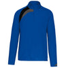 Sweatshirt de treino meio fecho-Sporty Royal Blue / Black / Storm Grey-XS-RAG-Tailors-Fardas-e-Uniformes-Vestuario-Pro