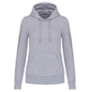 Sweatshirt eco-responsável com capuz de senhora-Oxford Grey-XS-RAG-Tailors-Fardas-e-Uniformes-Vestuario-Pro