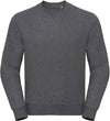 Sweatshirt mesclada com decote redondo Authentic-Carbon Melange-XS-RAG-Tailors-Fardas-e-Uniformes-Vestuario-Pro