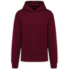 Sweatshirt oversize cardada com capuz unissexo-Wine-XXS-RAG-Tailors-Fardas-e-Uniformes-Vestuario-Pro