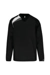Sweatshirt para a chuva-Black / White / Storm Grey-XS-RAG-Tailors-Fardas-e-Uniformes-Vestuario-Pro