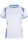 T-Shirt Desorto Tecnica Bicolor-Branco/Azul-S-RAG-Tailors-Fardas-e-Uniformes-Vestuario-Pro