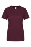 T-Shirt Senhora Mellrose (2 de 3)-Vinho-XS-RAG-Tailors-Fardas-e-Uniformes-Vestuario-Pro