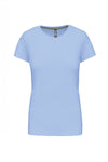 T-Shirt Senhora m\curta decote redondo (2 de 2 )-S-Azul Celeste-RAG-Tailors-Fardas-e-Uniformes-Vestuario-Pro