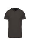 T-Shirt curta decote em V Atenas (1 de 2)-Dark Grey-S-RAG-Tailors-Fardas-e-Uniformes-Vestuario-Pro