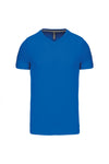 T-Shirt curta decote em V Atenas (1 de 2)-Light Royal Blue-S-RAG-Tailors-Fardas-e-Uniformes-Vestuario-Pro