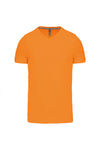 T-Shirt curta decote em V Atenas (2de 2)-Laranja-S-RAG-Tailors-Fardas-e-Uniformes-Vestuario-Pro