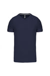 T-Shirt curta decote em V Atenas (2de 2)-Navy-S-RAG-Tailors-Fardas-e-Uniformes-Vestuario-Pro