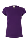 T-Shirt de Senhora Alvorada-Purple-S-RAG-Tailors-Fardas-e-Uniformes-Vestuario-Pro