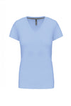 T-Shirt de Senhora Manga Curta Decote em V Atenas (2/2)-Azul Celeste-S-RAG-Tailors-Fardas-e-Uniformes-Vestuario-Pro