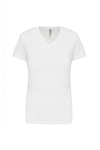 T-Shirt de Senhora Manga Curta Decote em V Atenas (2/2)-Branco-S-RAG-Tailors-Fardas-e-Uniformes-Vestuario-Pro
