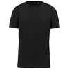 T-shirt Supima® de homem com decote V de manga curta-Black-S-RAG-Tailors-Fardas-e-Uniformes-Vestuario-Pro