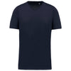 T-shirt Supima® de homem com decote V de manga curta-Navy-S-RAG-Tailors-Fardas-e-Uniformes-Vestuario-Pro