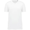 T-shirt Supima® de homem com decote V de manga curta-White-S-RAG-Tailors-Fardas-e-Uniformes-Vestuario-Pro