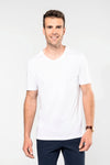 T-shirt Supima® decote V de manga curta de homem-RAG-Tailors-Fardas-e-Uniformes-Vestuario-Pro