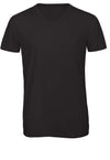 T-shirt Triblend de homem com decote em V-Preto-S-RAG-Tailors-Fardas-e-Uniformes-Vestuario-Pro