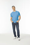 T-shirt de adulto Softstyle-Baby Blue-S-RAG-Tailors-Fardas-e-Uniformes-Vestuario-Pro