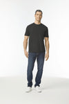 T-shirt de adulto Softstyle-Black-S-RAG-Tailors-Fardas-e-Uniformes-Vestuario-Pro
