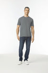 T-shirt de adulto Softstyle-Storm Grey-S-RAG-Tailors-Fardas-e-Uniformes-Vestuario-Pro
