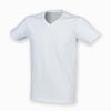 T-shirt de homem decote V Feel Good-Branco-S-RAG-Tailors-Fardas-e-Uniformes-Vestuario-Pro
