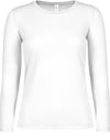 T-shirt de senhora de manga comprida E150-Branco-XS-RAG-Tailors-Fardas-e-Uniformes-Vestuario-Pro